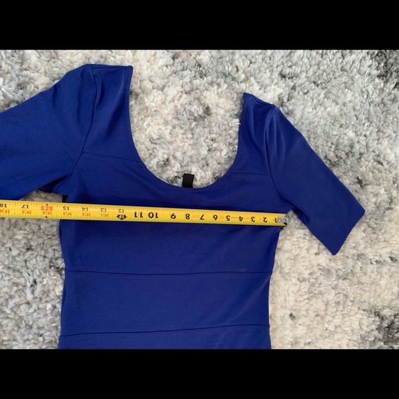 H&M Royal Blue Dress Small - Picture 9 of 12